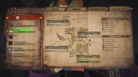 Diablos Guide: Monster Weakness, Carves & Rewards, Armor Sets .